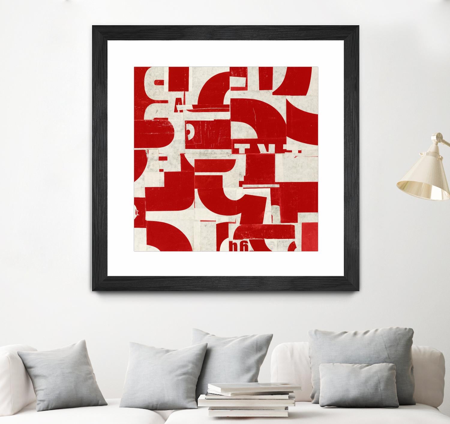 Methodical by JB Hall on GIANT ART - red abstract
