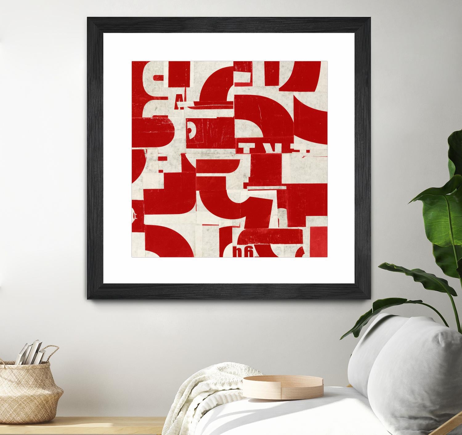 Methodical by JB Hall on GIANT ART - red abstract