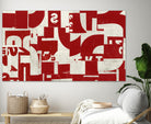 Allied by JB Hall on GIANT ART - red abstract