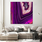 Saturn Geode by GI ArtLab on GIANT ART - white abstract