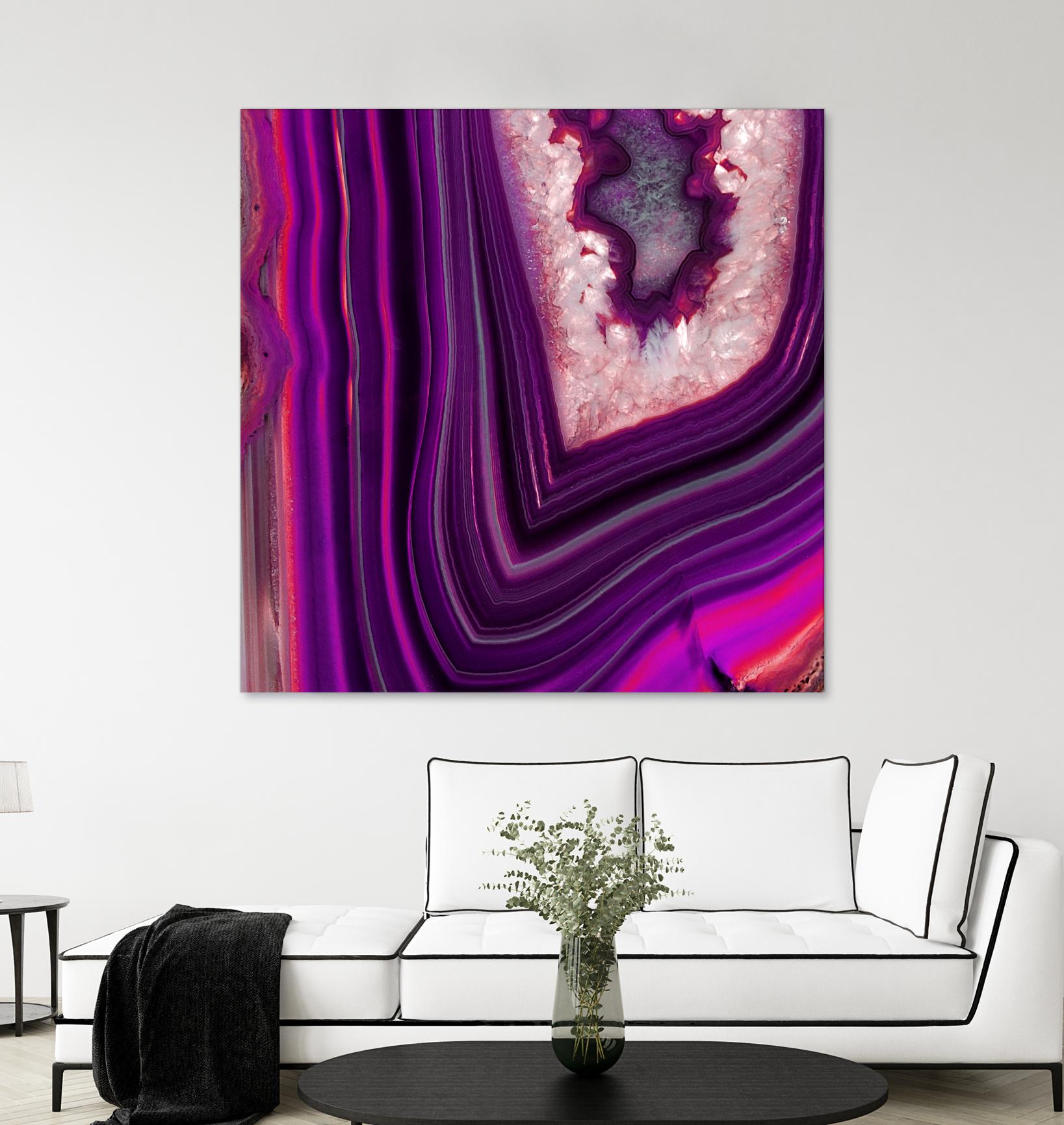 Saturn Geode by GI ArtLab on GIANT ART - white abstract