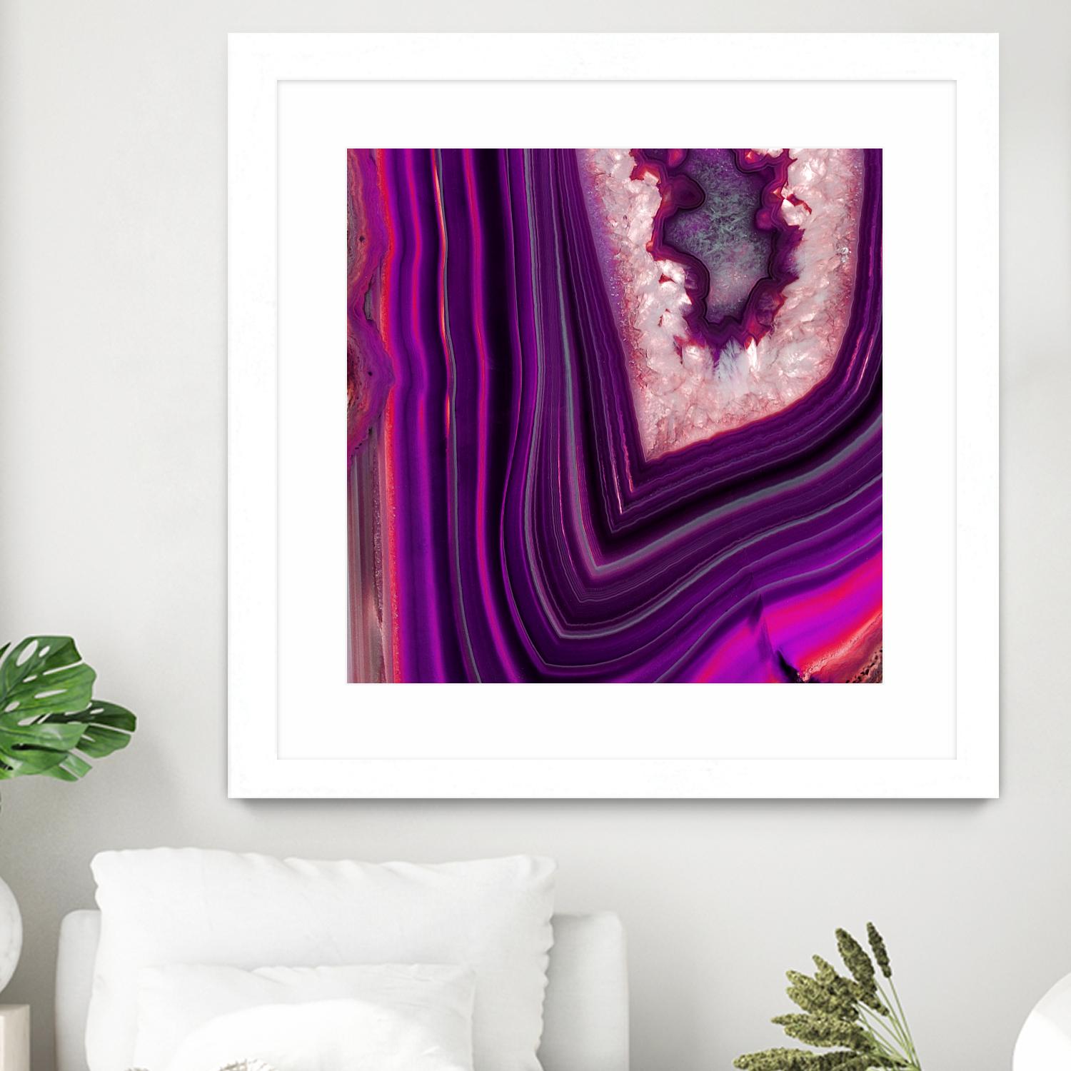 Saturn Geode by GI ArtLab on GIANT ART - white abstract