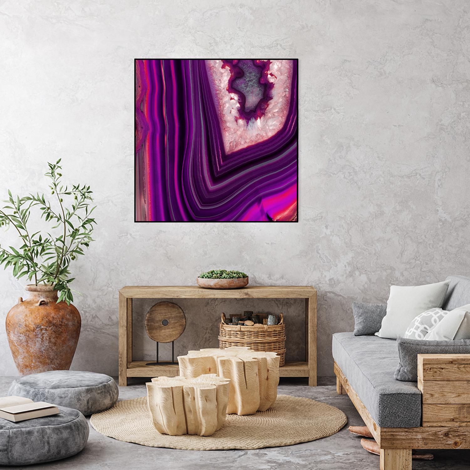 Saturn Geode by GI ArtLab on GIANT ART - white abstract