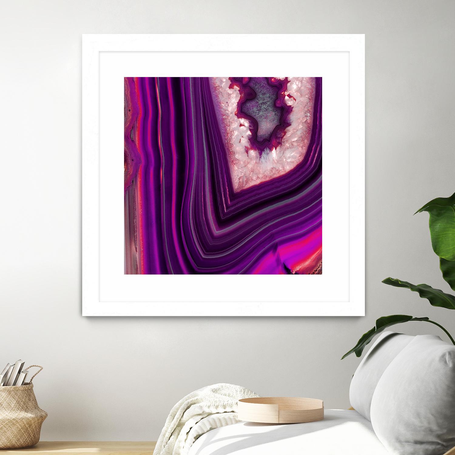Saturn Geode by GI ArtLab on GIANT ART - white abstract