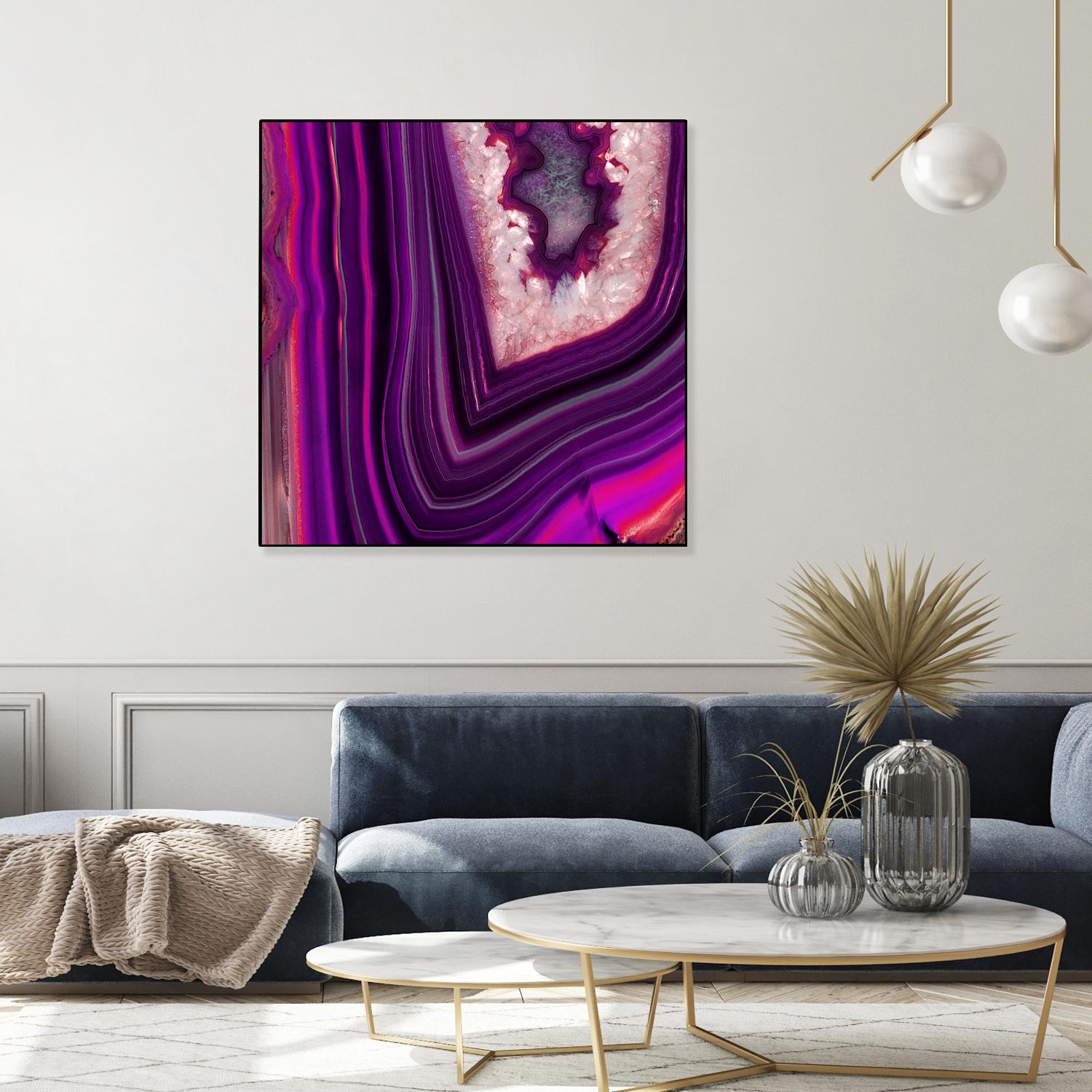 Saturn Geode by GI ArtLab on GIANT ART - white abstract
