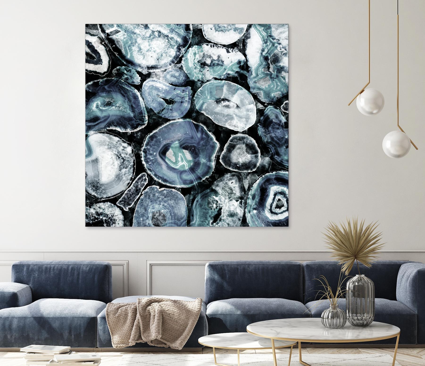 Obsidian B by GI ArtLab on GIANT ART - black abstract