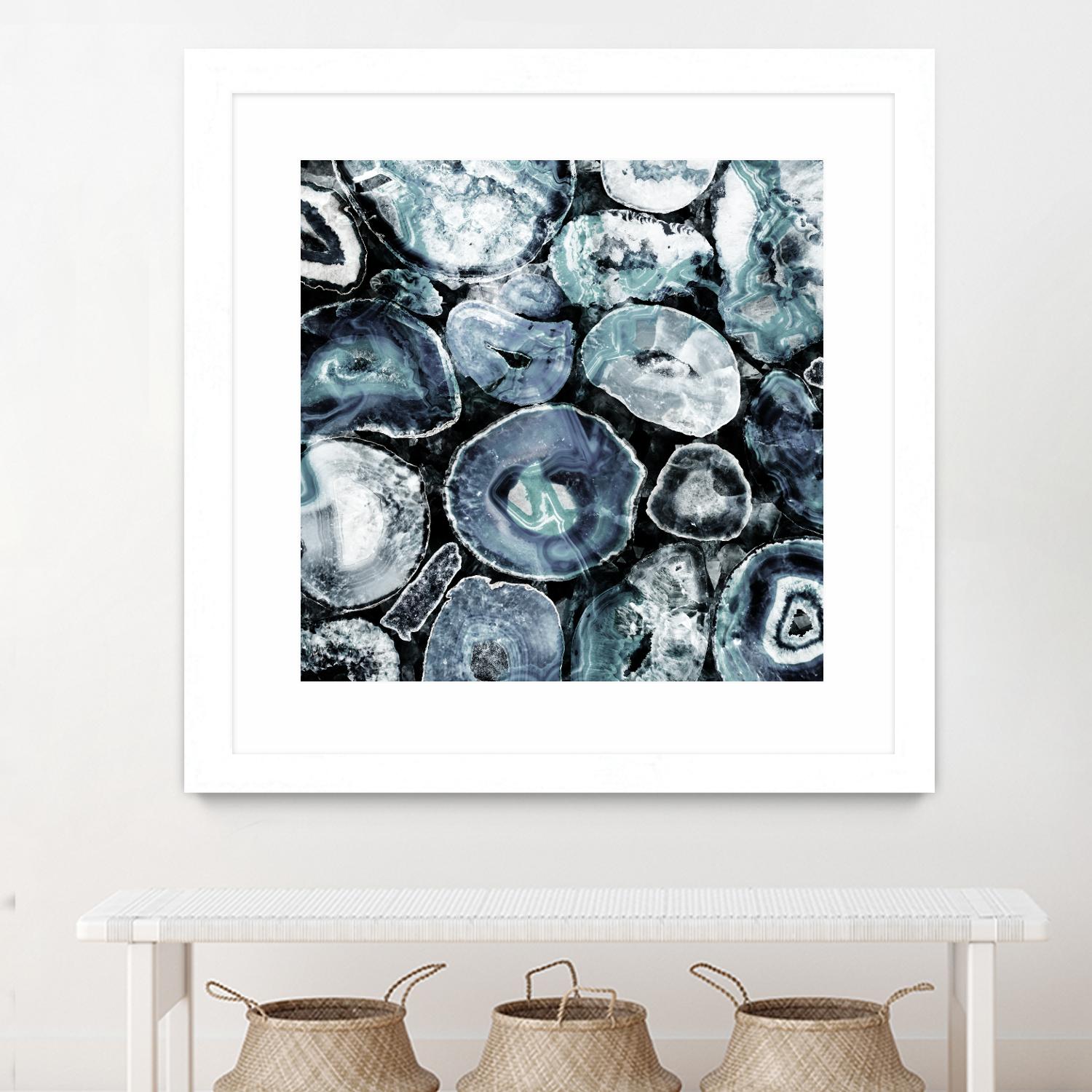 Obsidian B by GI ArtLab on GIANT ART - black abstract