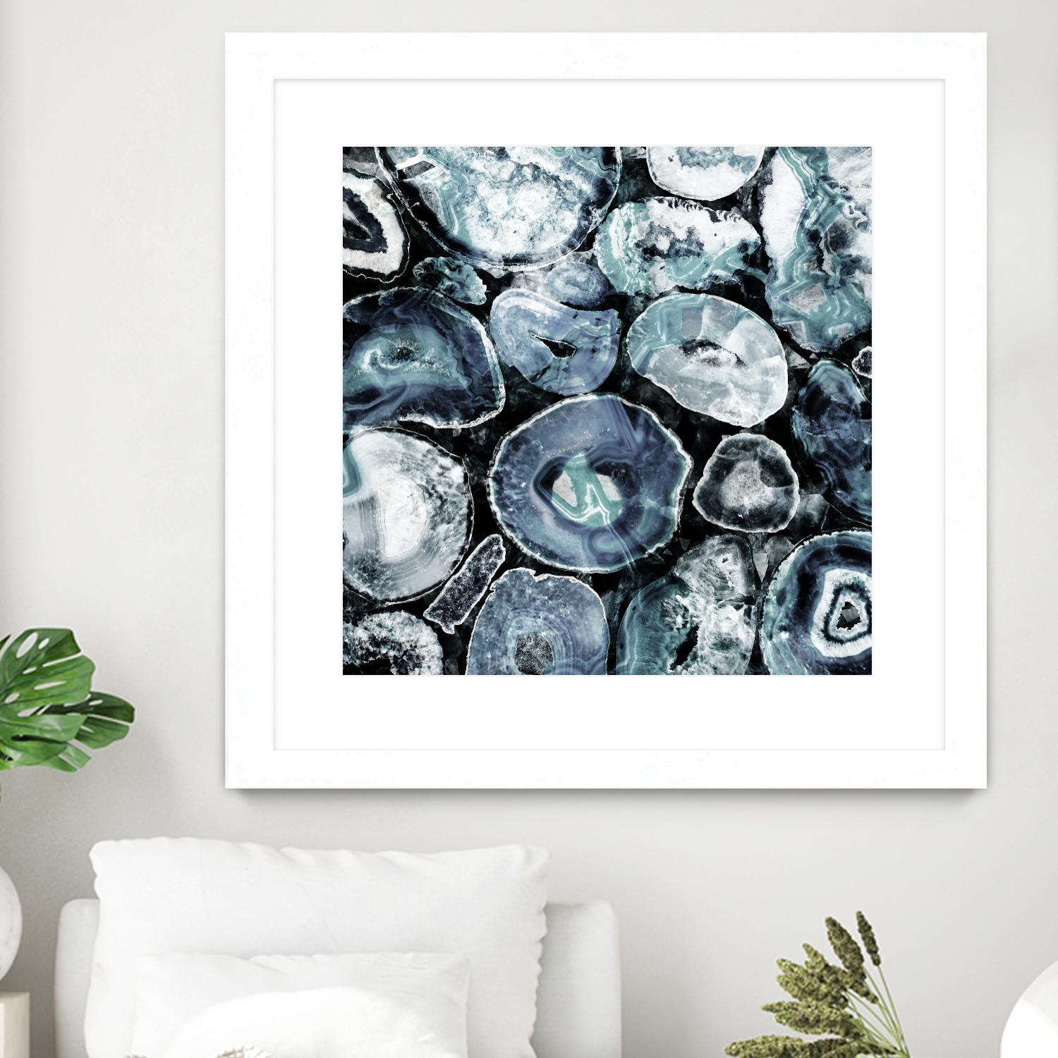 Obsidian B by GI ArtLab on GIANT ART - black abstract