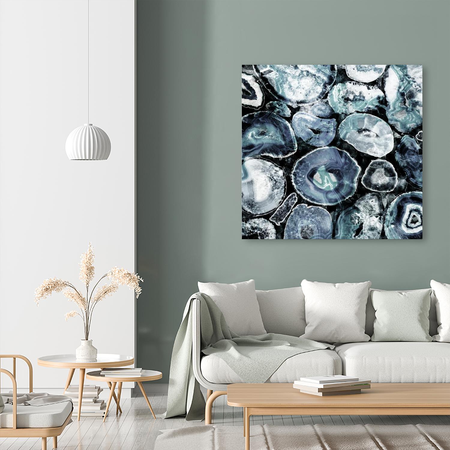 Obsidian B by GI ArtLab on GIANT ART - black abstract