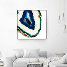 Mediterranean Agate A by GI ArtLab on GIANT ART - blue abstract agate