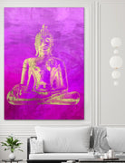 Buddha by GI ArtLab on GIANT ART - yellow oriental