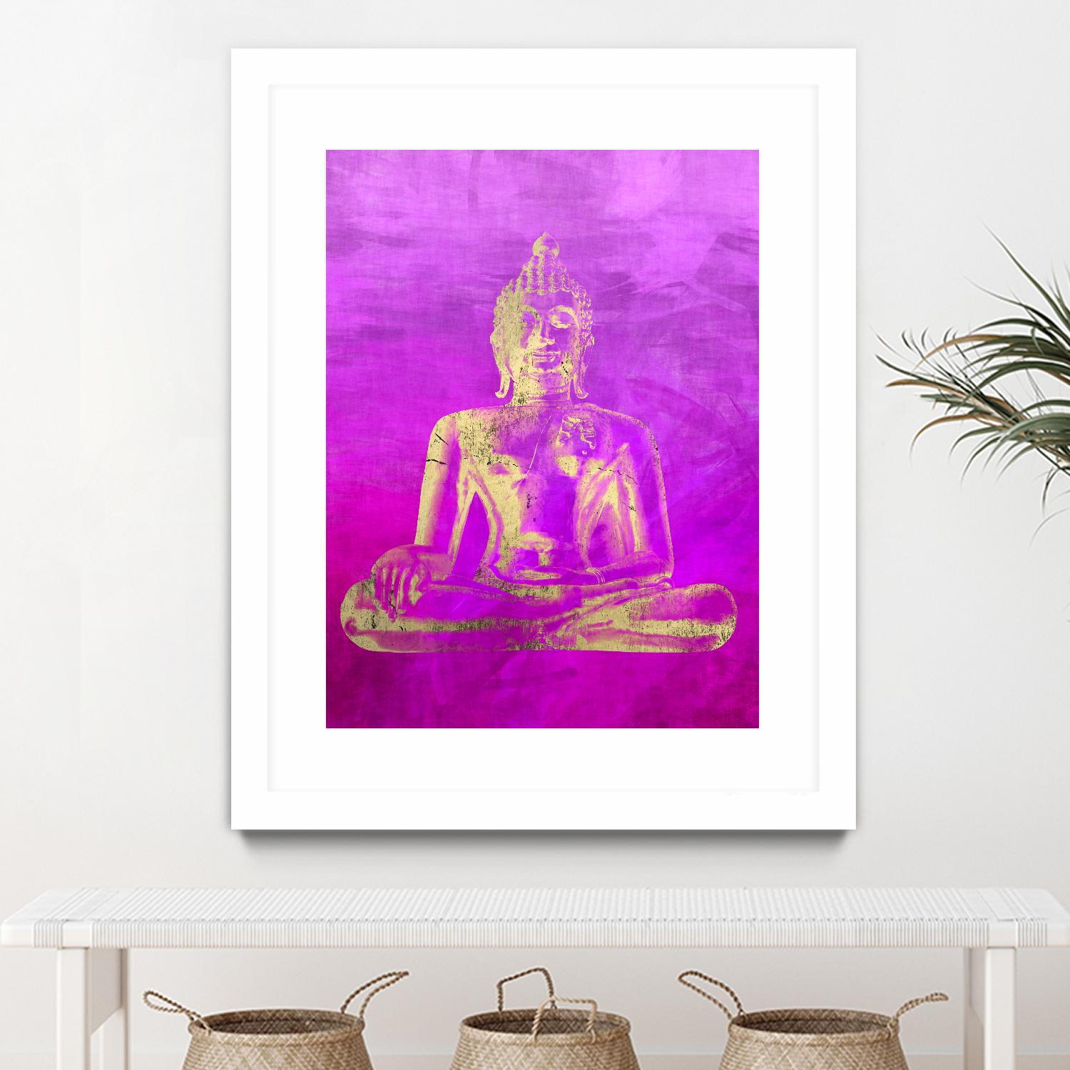 Buddha by GI ArtLab on GIANT ART - yellow oriental