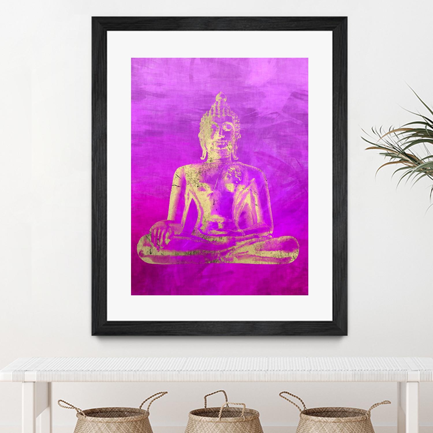 Buddha by GI ArtLab on GIANT ART - yellow oriental