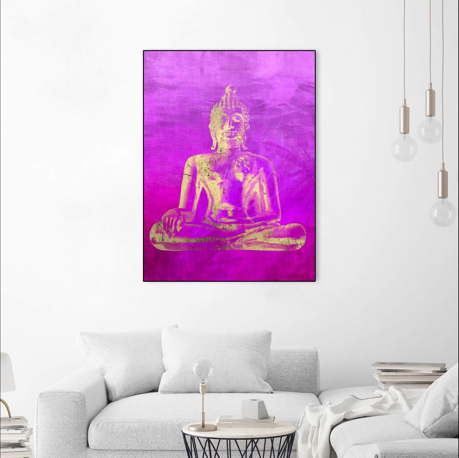 Buddha by GI ArtLab on GIANT ART - yellow oriental