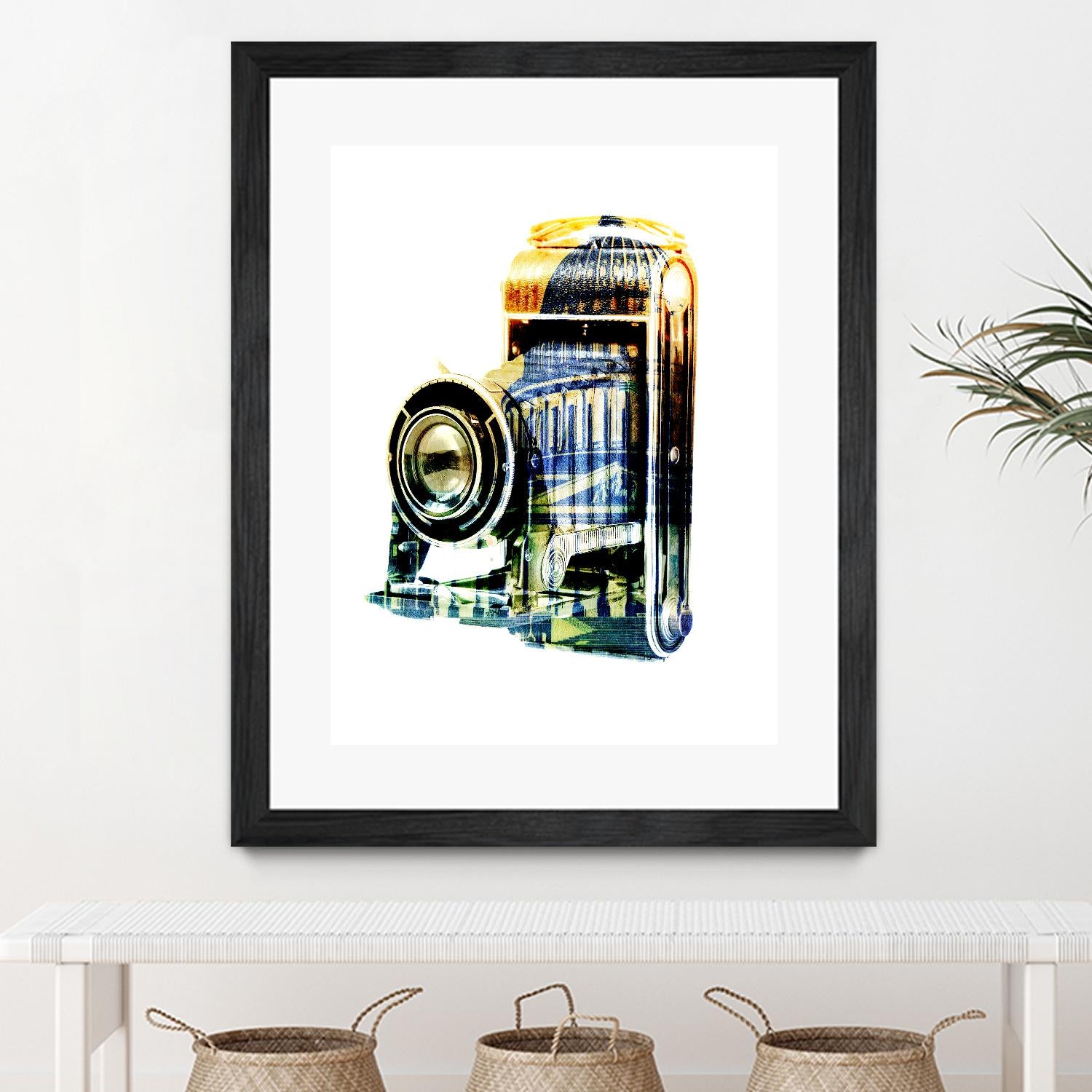 Vintage Washington DC by GI ArtLab on GIANT ART - yellow pop art - alternative