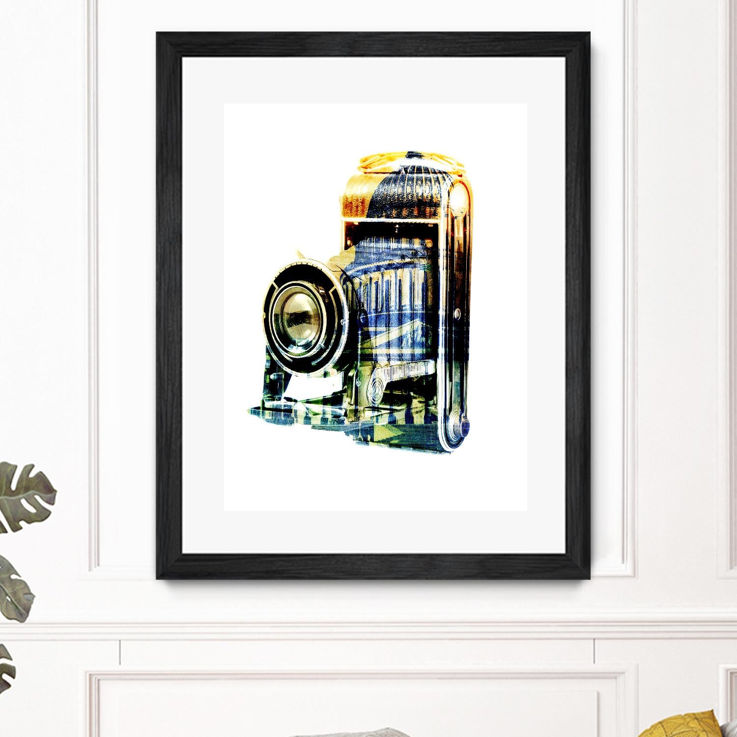 Vintage Washington DC by GI ArtLab on GIANT ART - yellow pop art - alternative