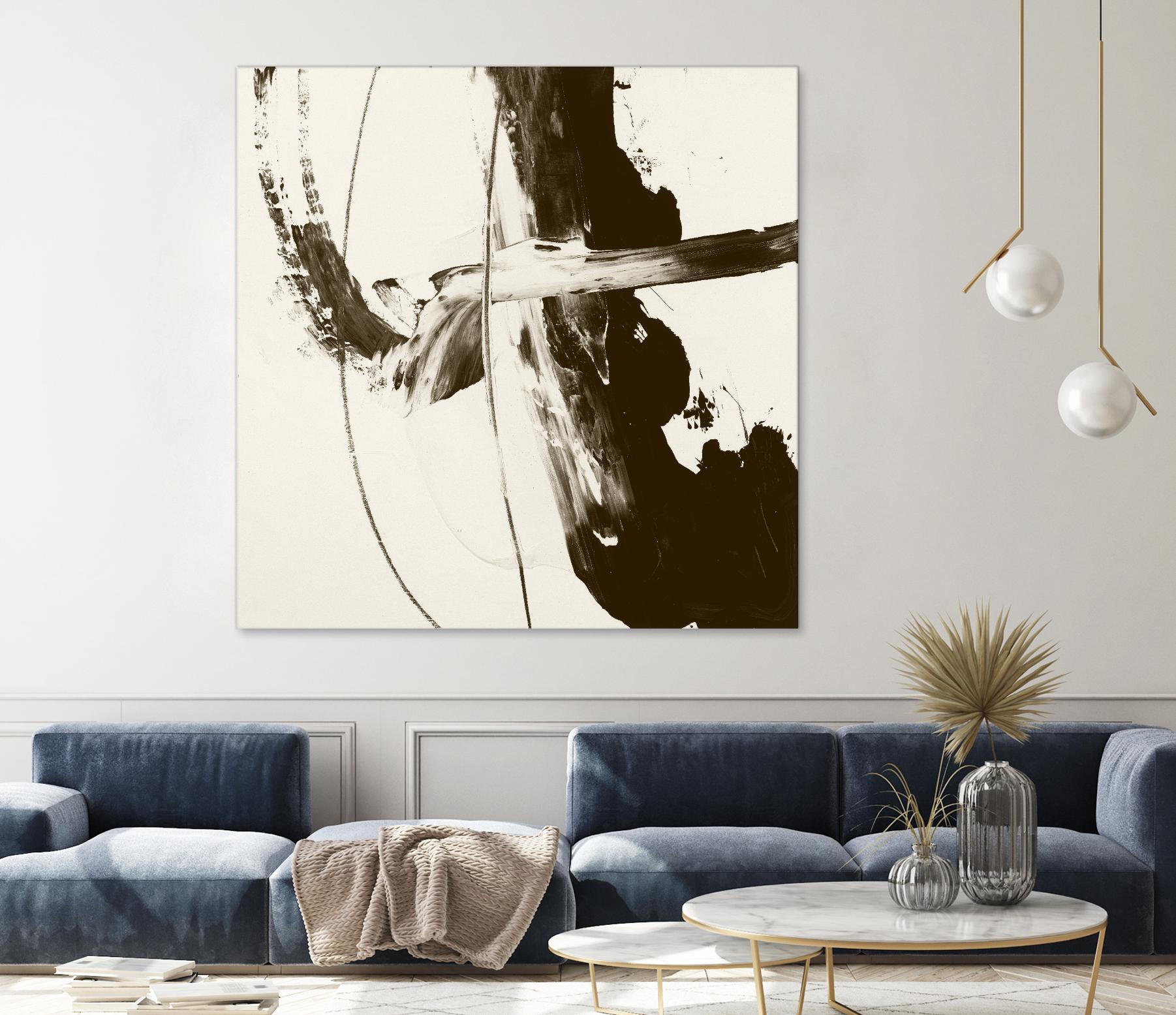 Sepia H by Franka Palek on GIANT ART - beige abstract