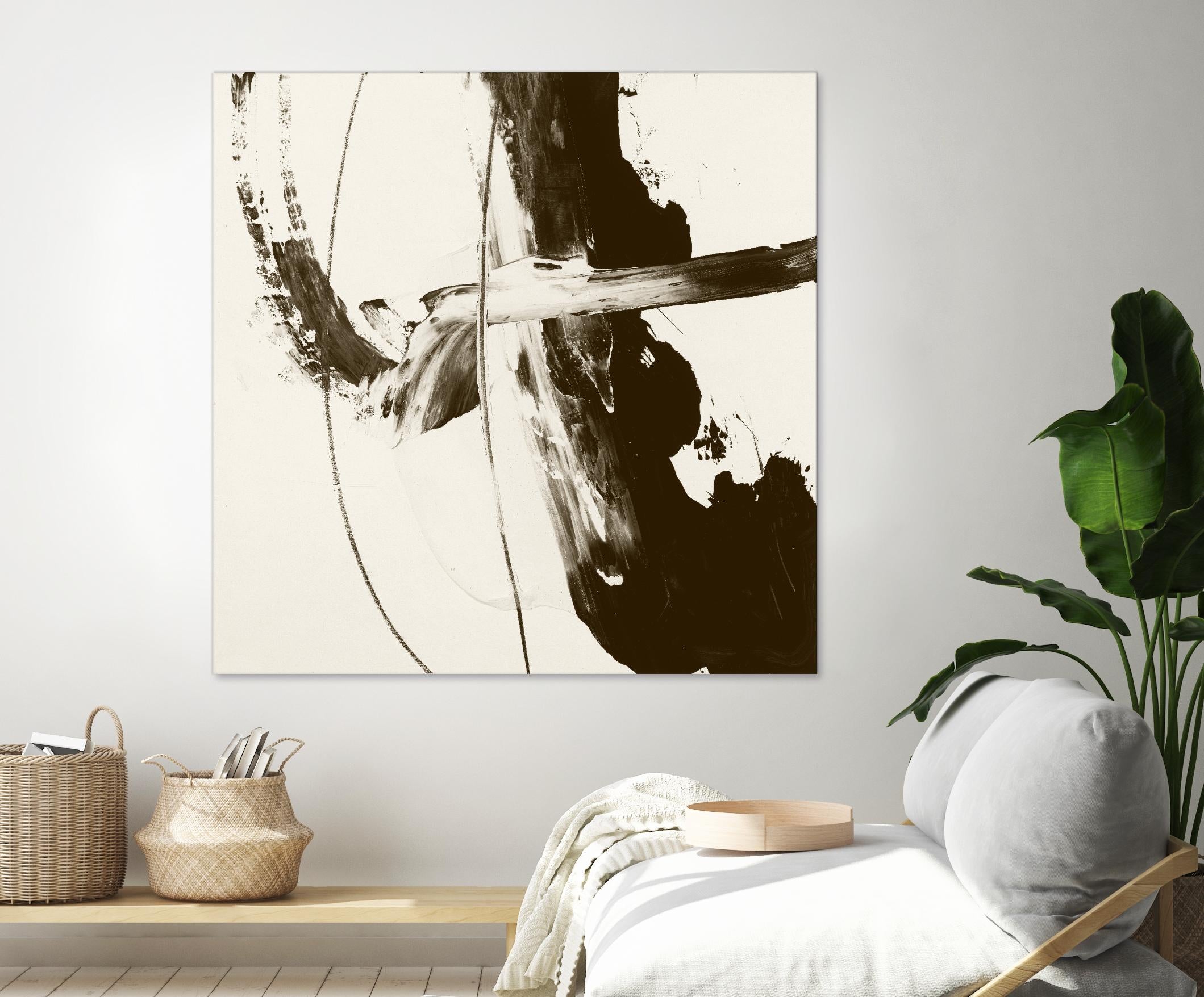 Sepia H by Franka Palek on GIANT ART - beige abstract