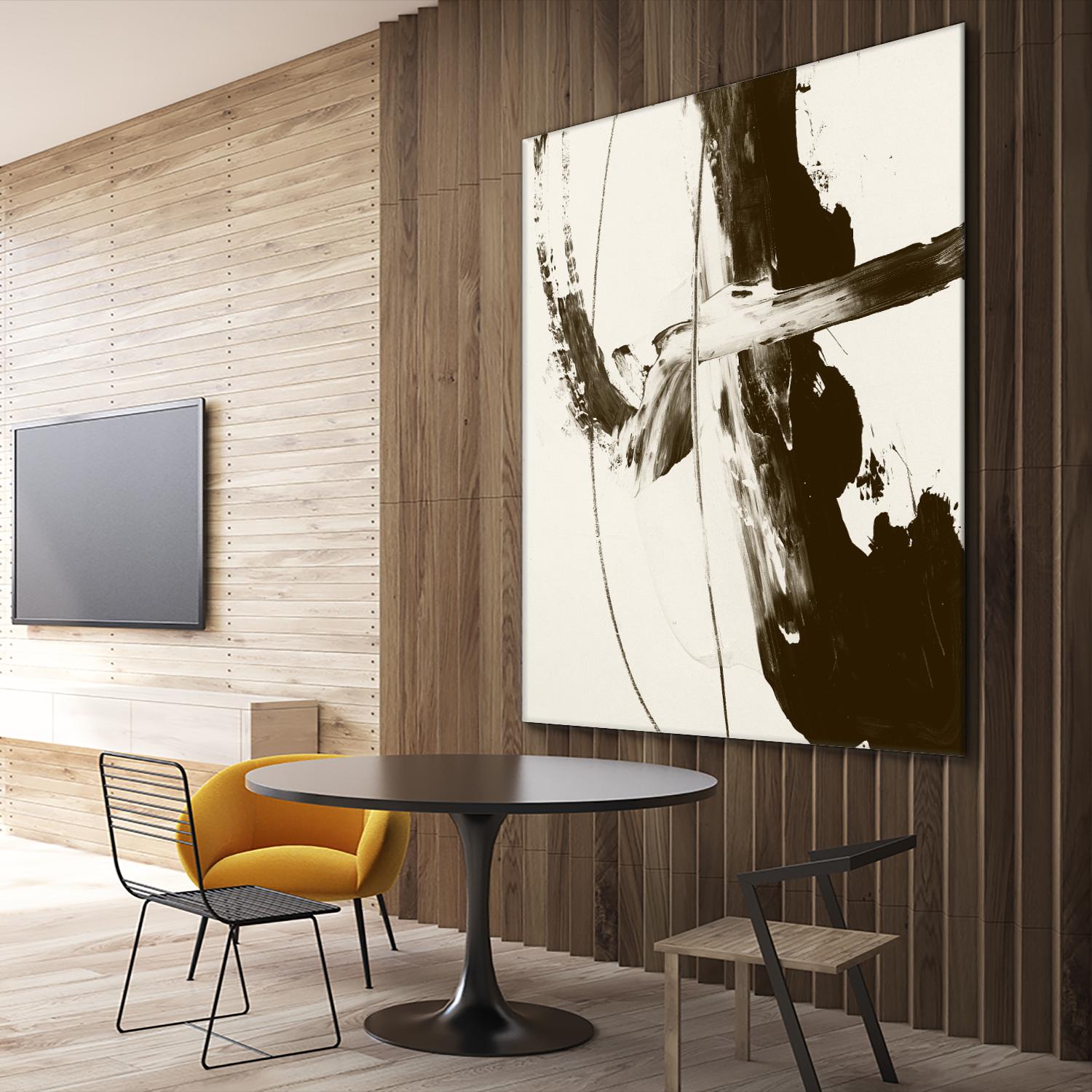 Sepia H by Franka Palek on GIANT ART - beige abstract