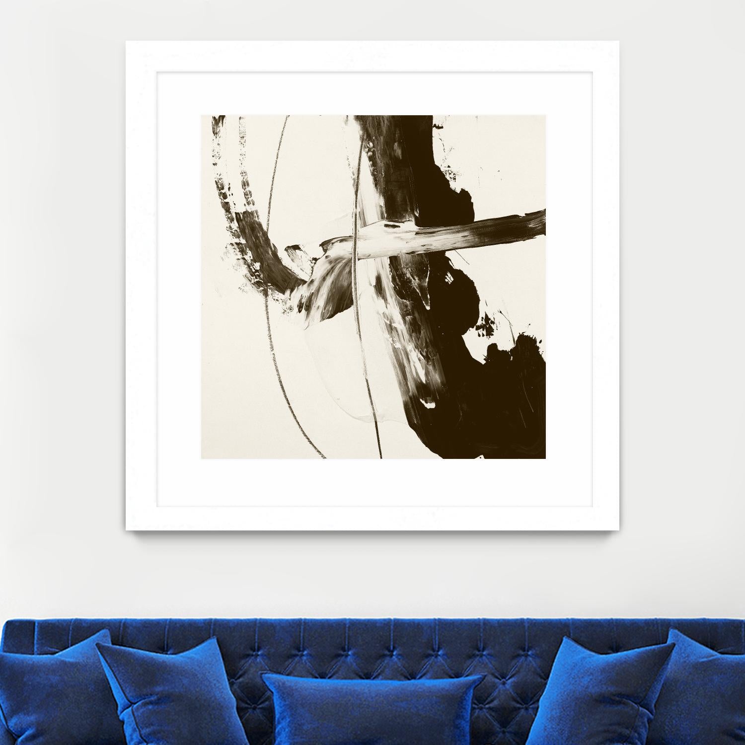 Sepia H by Franka Palek on GIANT ART - beige abstract