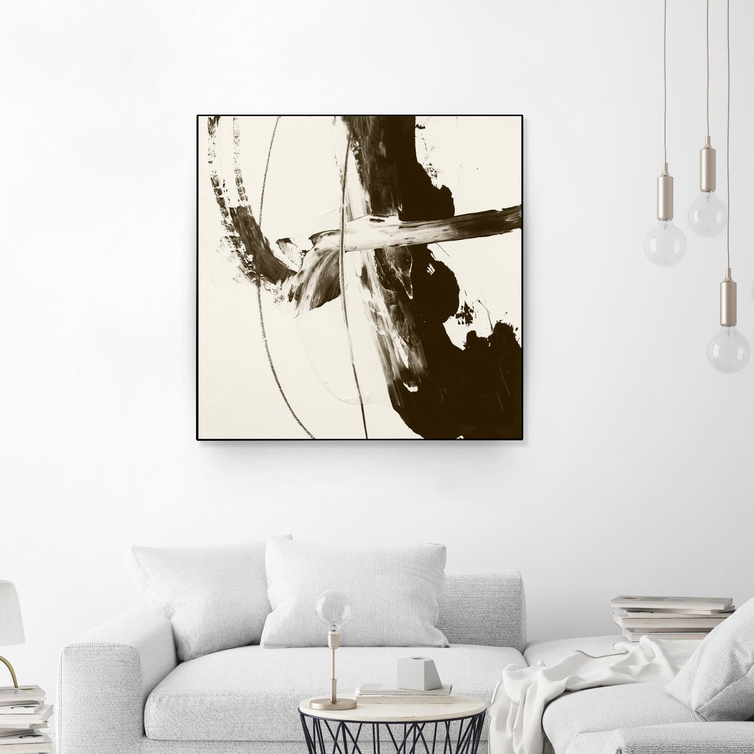 Sepia H by Franka Palek on GIANT ART - beige abstract