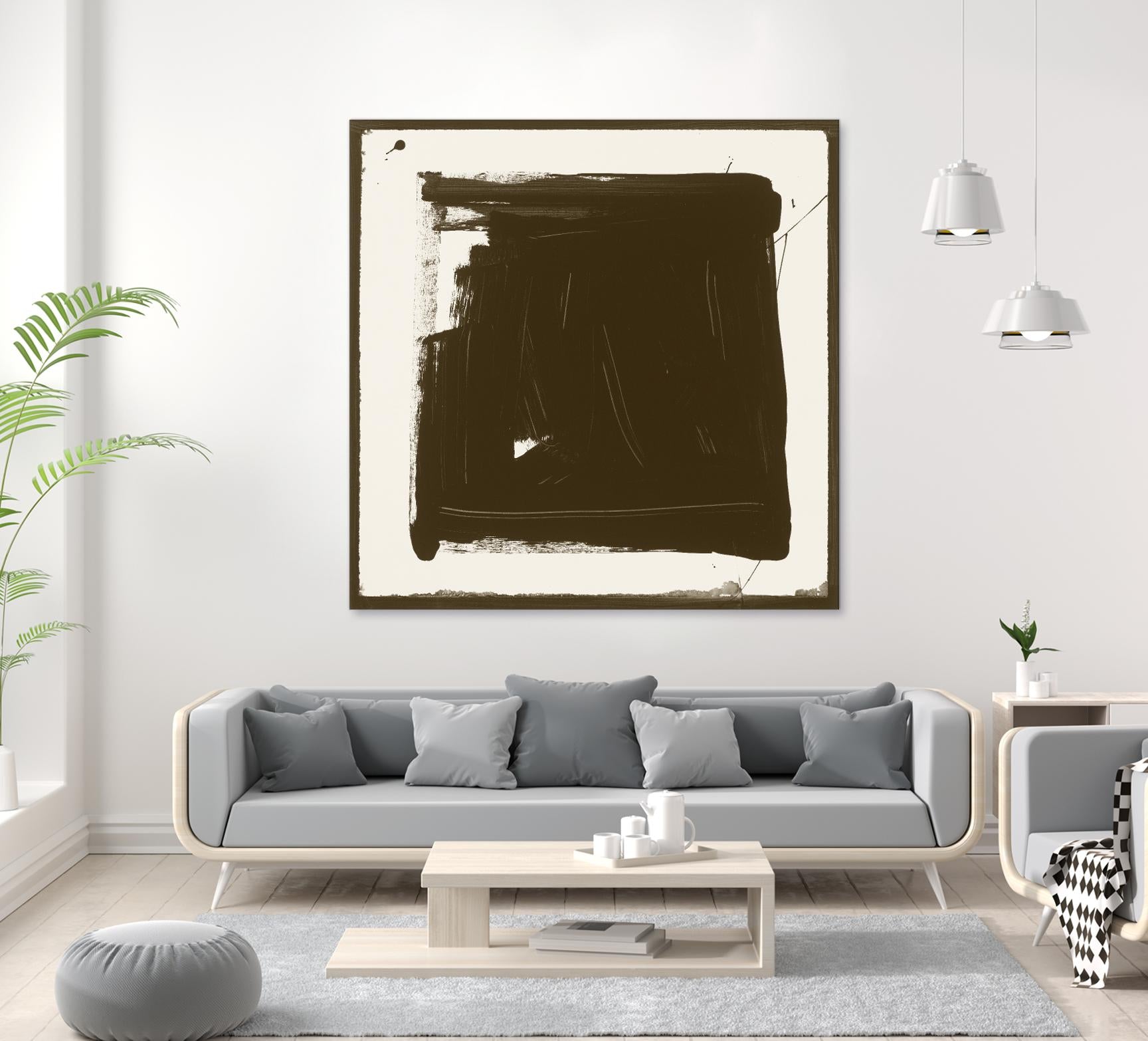 Sepia N by Franka Palek on GIANT ART - beige abstract