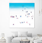 Whitewashed Beach A by THE Studio on GIANT ART - blue everyday life
