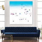 Whitewashed Beach A by THE Studio on GIANT ART - blue everyday life