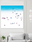 Whitewashed Beach A by THE Studio on GIANT ART - blue everyday life