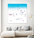 Whitewashed Beach A by THE Studio on GIANT ART - blue everyday life