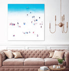 Whitewashed Beach A by THE Studio on GIANT ART - blue everyday life