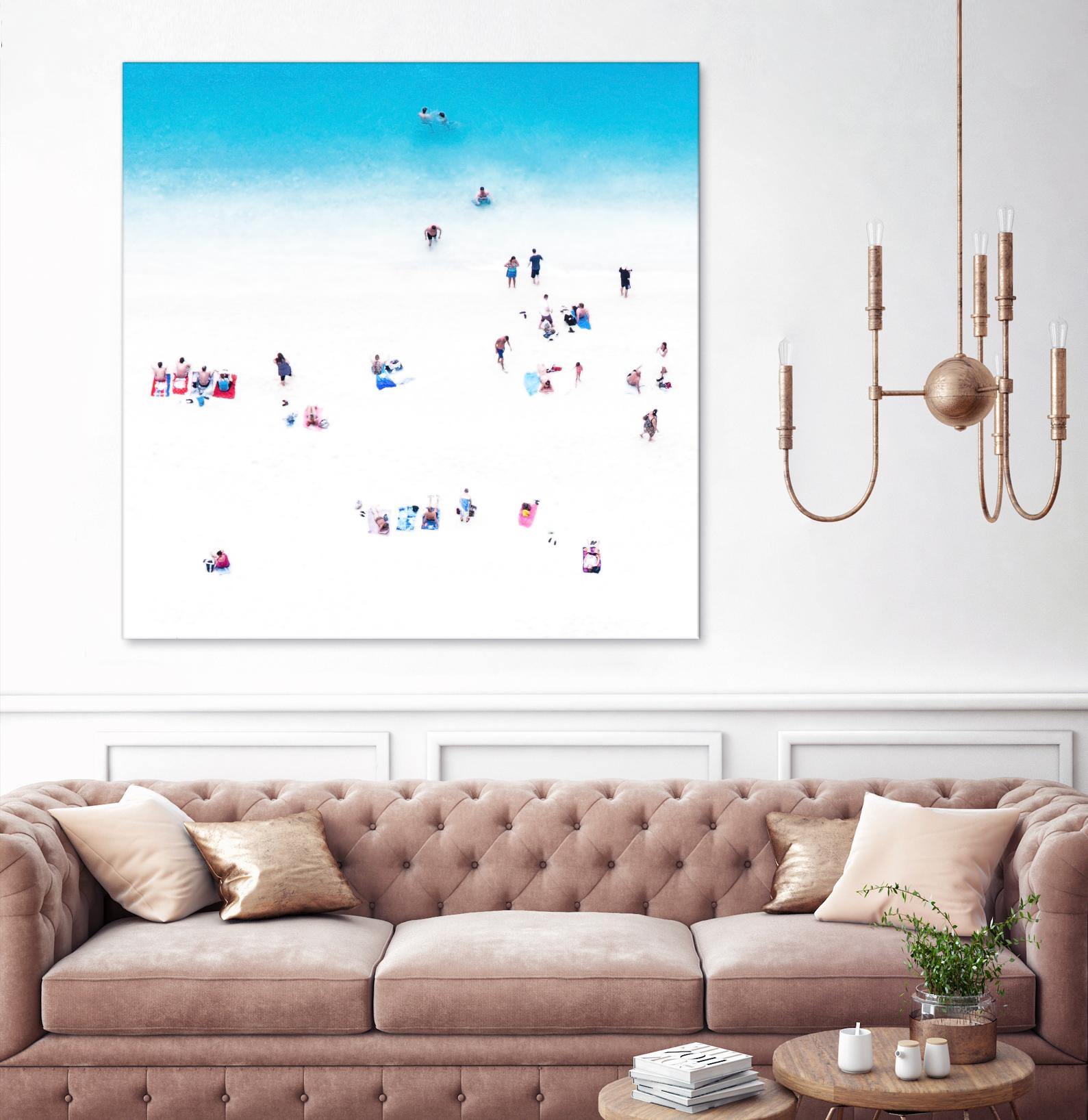 Whitewashed Beach A by THE Studio on GIANT ART - blue everyday life