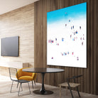 Whitewashed Beach A by THE Studio on GIANT ART - blue everyday life