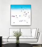 Whitewashed Beach A by THE Studio on GIANT ART - blue everyday life