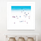 Whitewashed Beach A by THE Studio on GIANT ART - blue everyday life