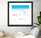 Whitewashed Beach A by THE Studio on GIANT ART - blue everyday life