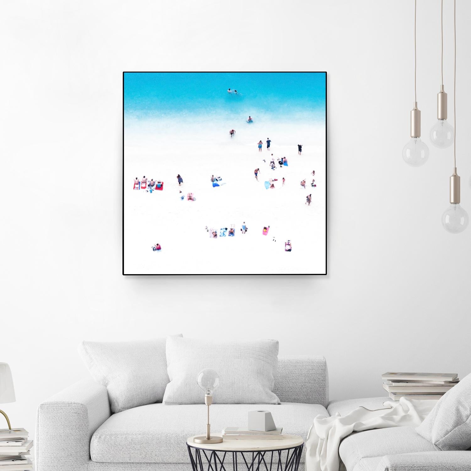 Whitewashed Beach A by THE Studio on GIANT ART - blue everyday life