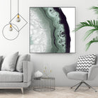 Sage Agate B by THE Studio on GIANT ART - green photo art