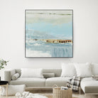 Echo 4 by KG Studio on GIANT ART - blue abstracts beach