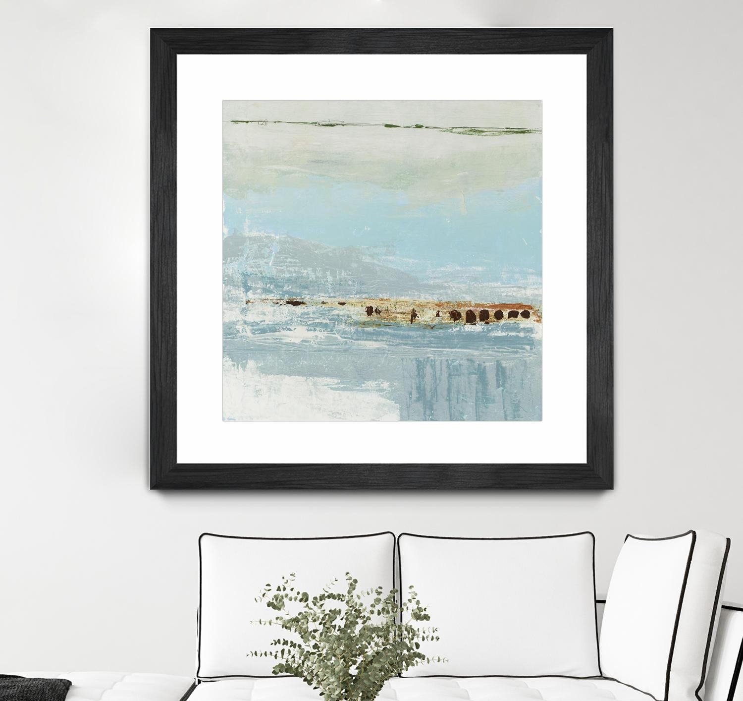 Echo 4 by KG Studio on GIANT ART - blue abstracts beach