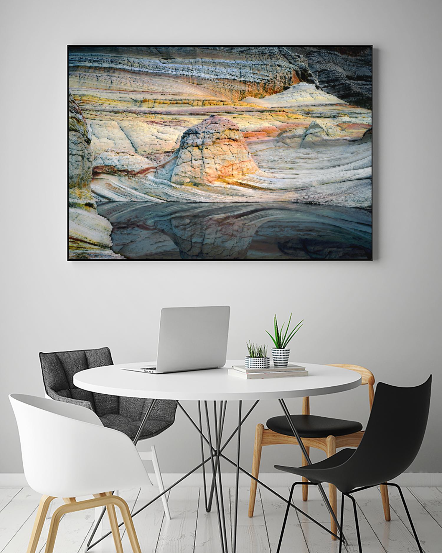 Coyotte Bluffs 1 by Robert Hansen on GIANT ART - grey landscape