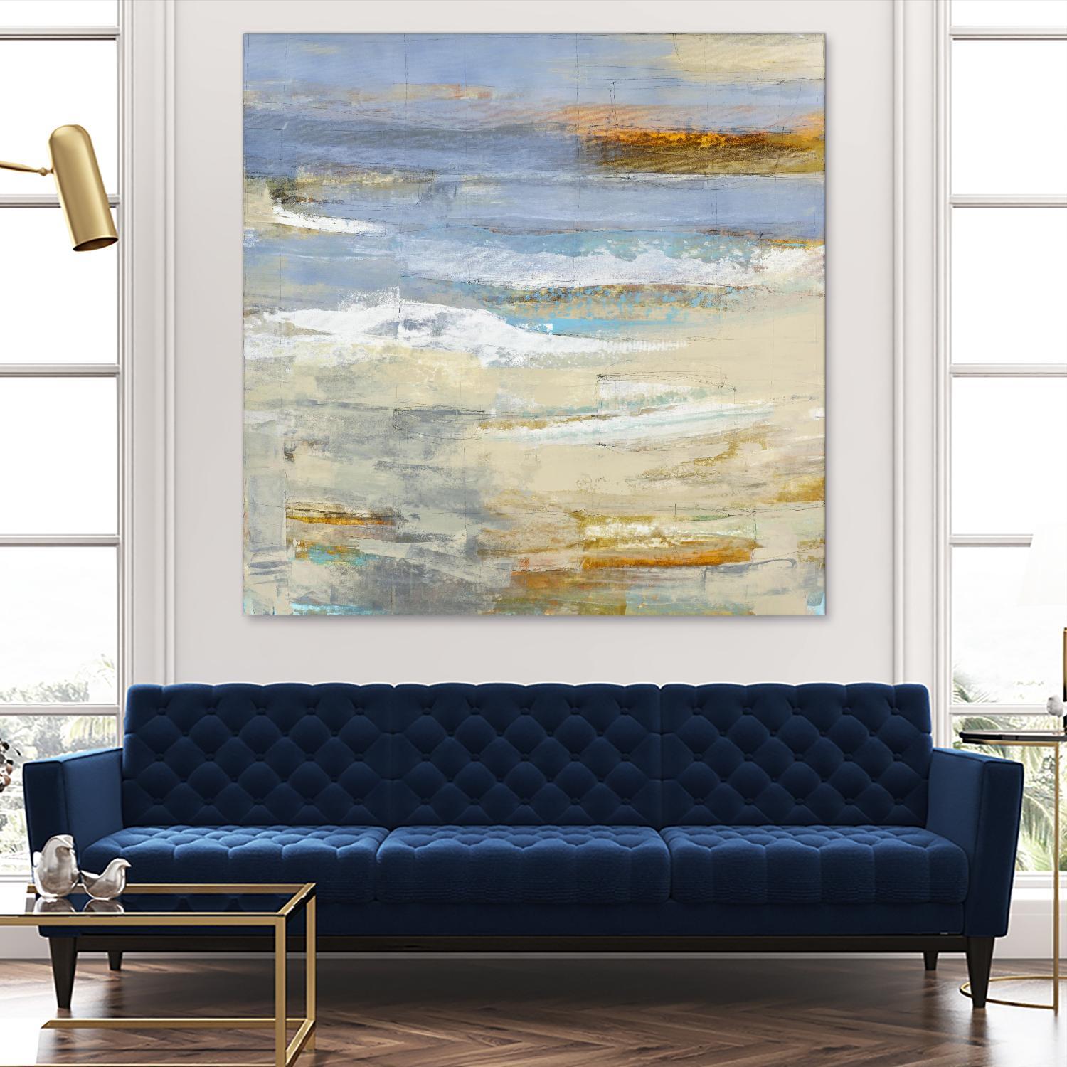 Chalcedony by Harris, Maeve Harris on GIANT ART - beige abstracts paint