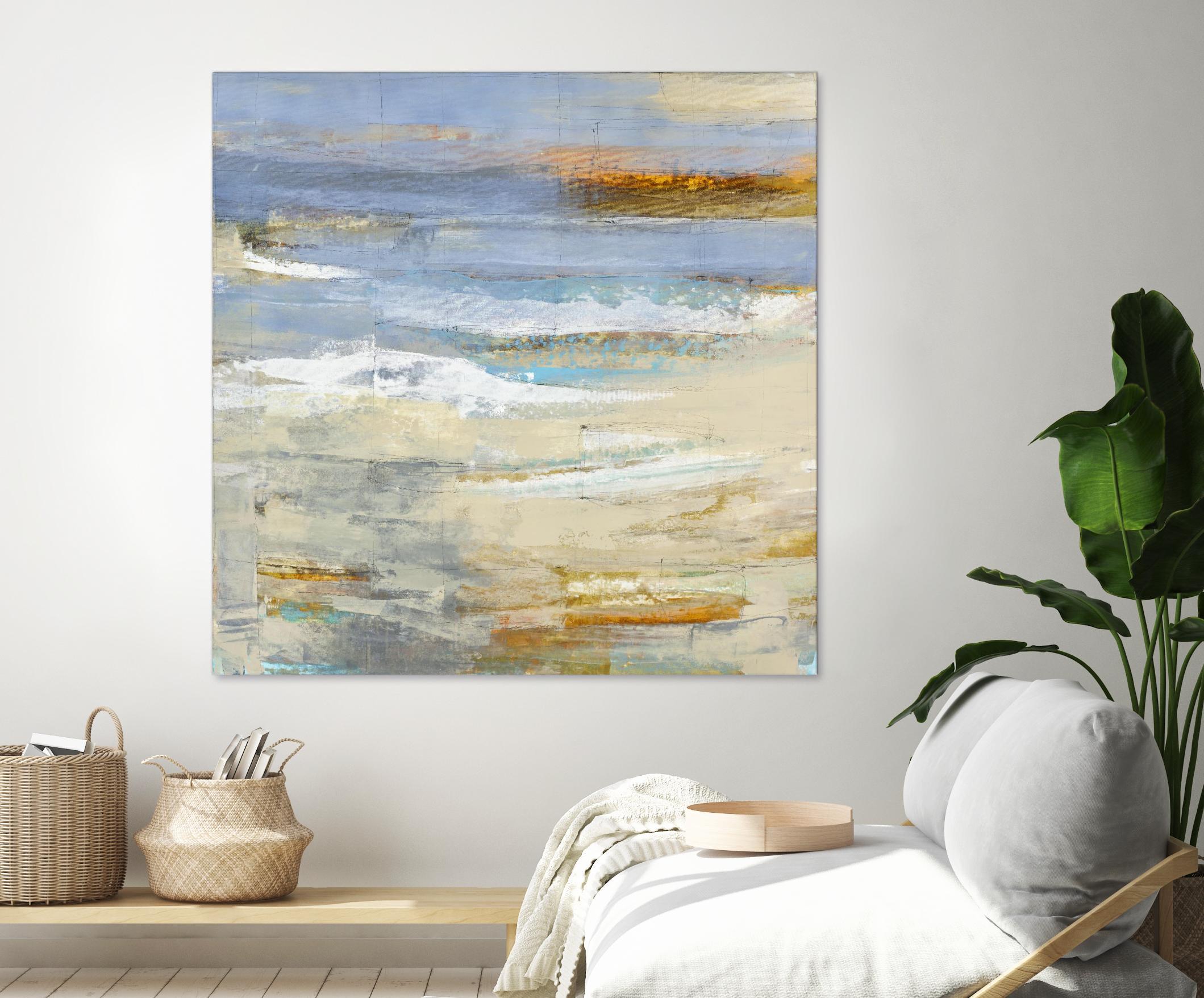 Chalcedony by Harris, Maeve Harris on GIANT ART - beige abstracts paint