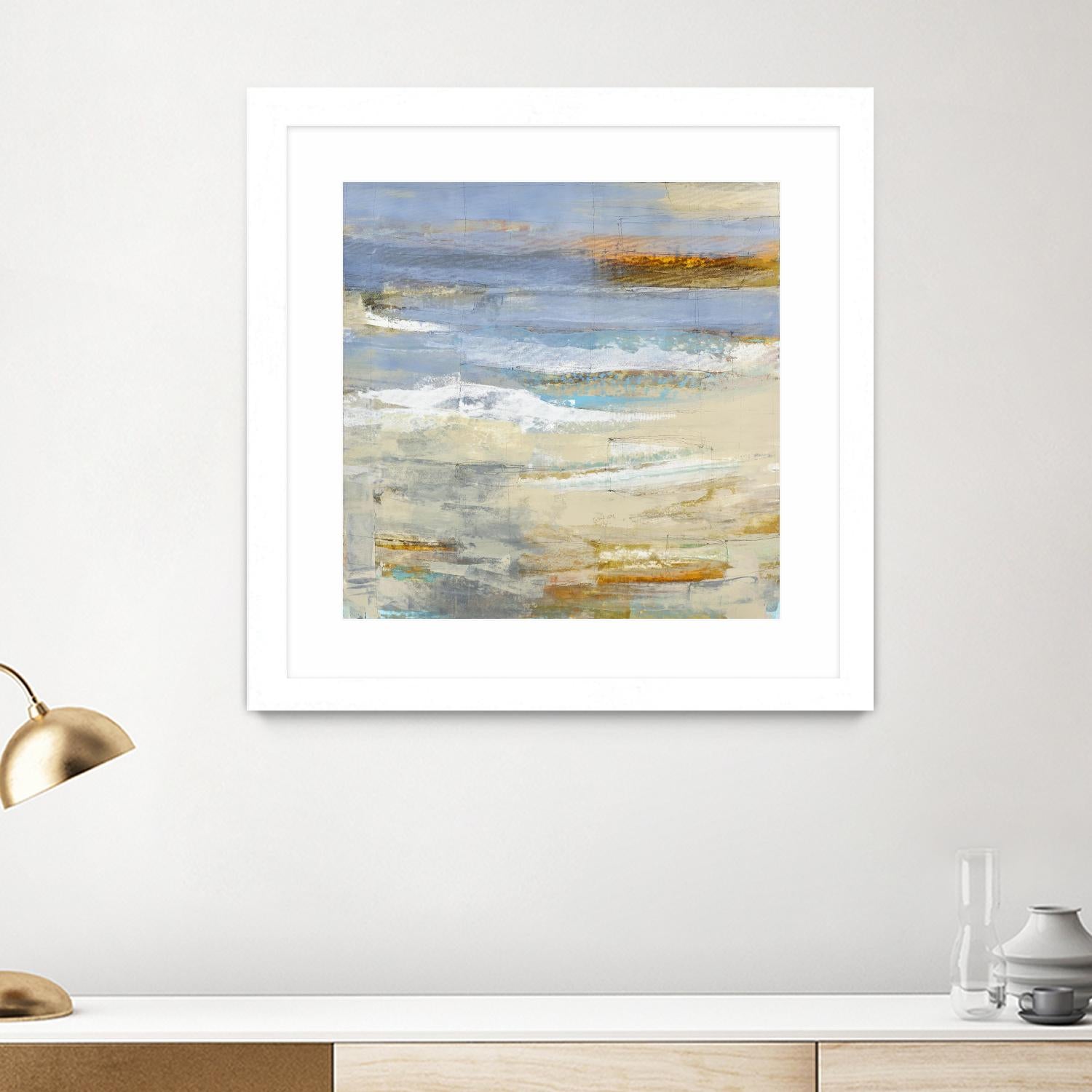 Chalcedony by Harris, Maeve Harris on GIANT ART - beige abstracts paint