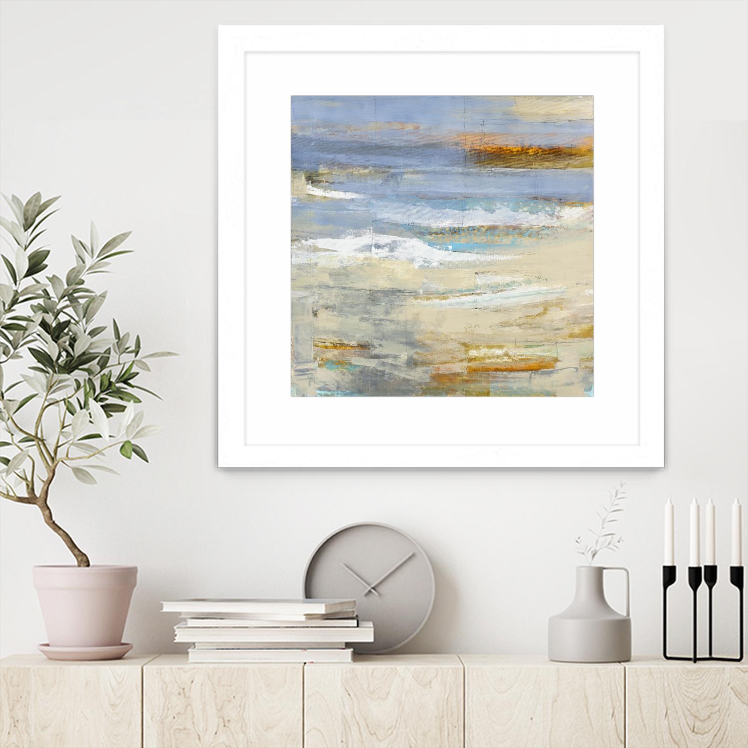 Chalcedony by Harris, Maeve Harris on GIANT ART - beige abstracts paint