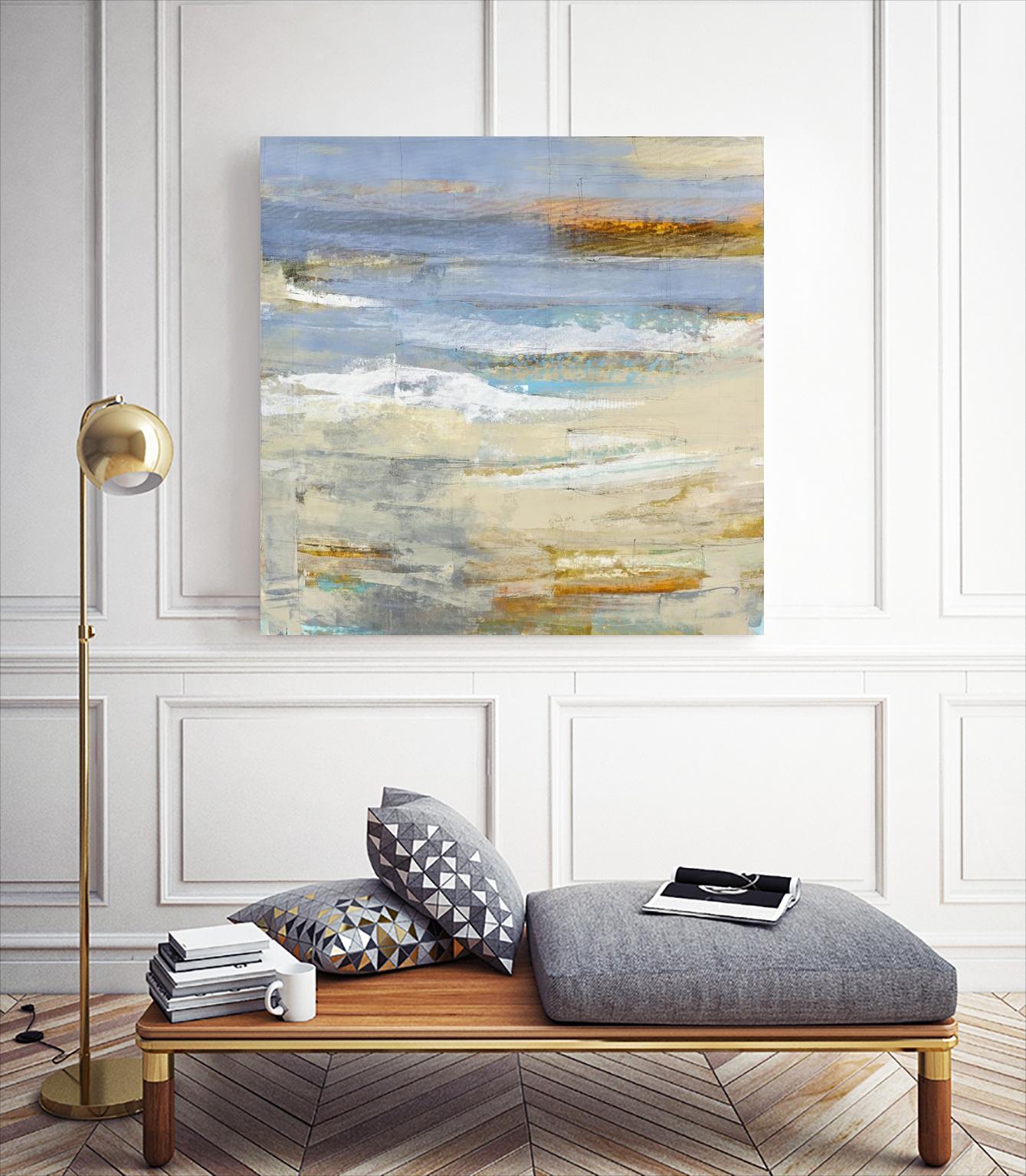 Chalcedony by Harris, Maeve Harris on GIANT ART - beige abstracts paint