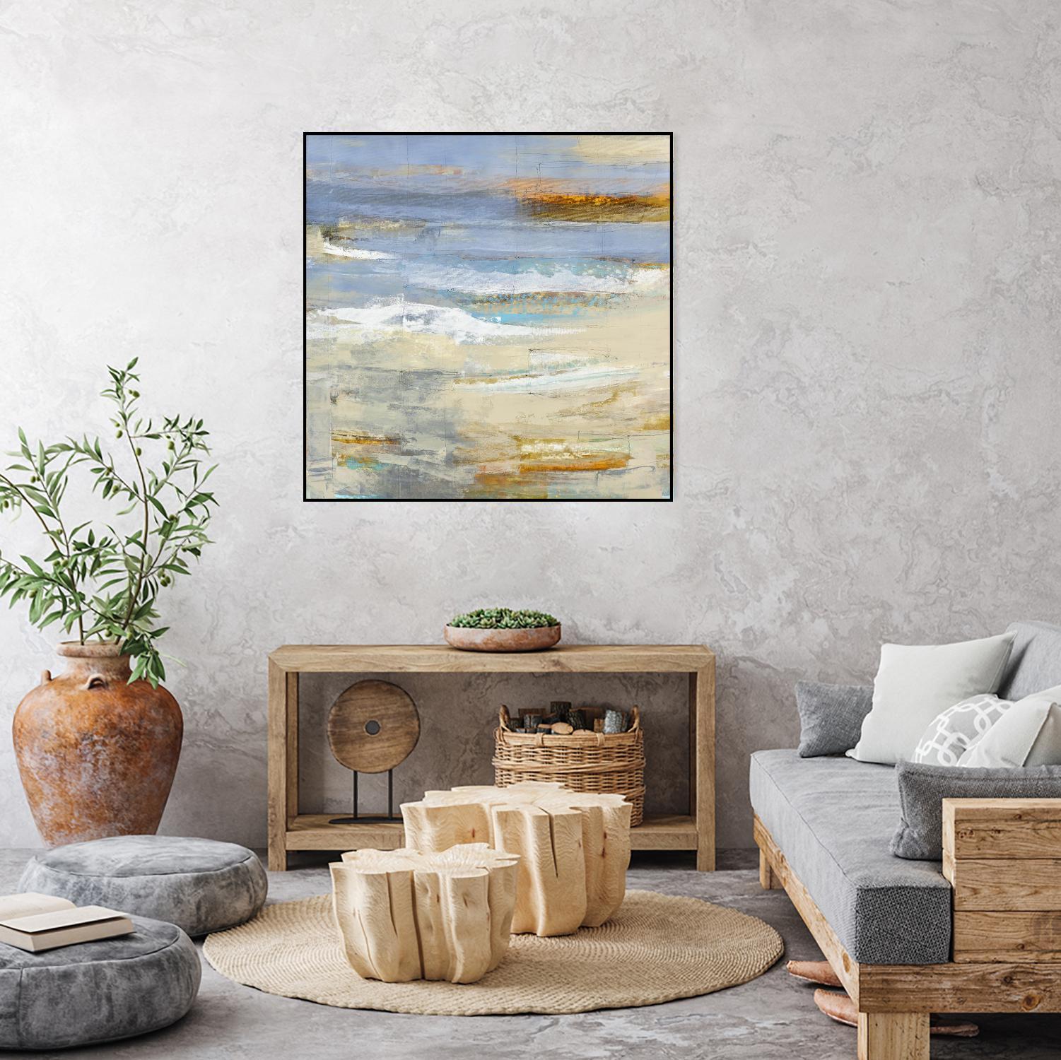 Chalcedony by Harris, Maeve Harris on GIANT ART - beige abstracts paint