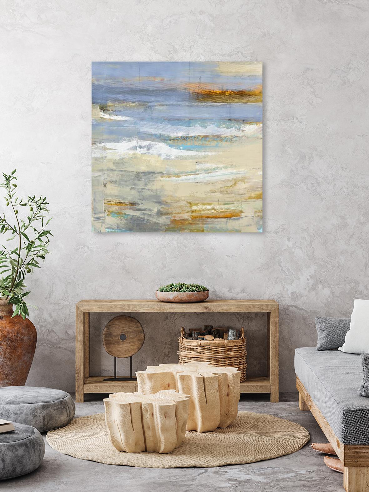 Chalcedony by Harris, Maeve Harris on GIANT ART - beige abstracts paint