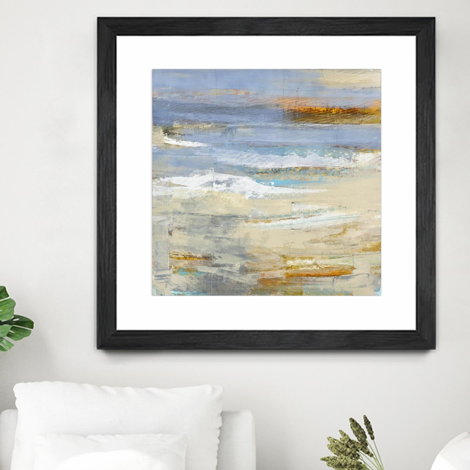 Chalcedony by Harris, Maeve Harris on GIANT ART - beige abstracts paint