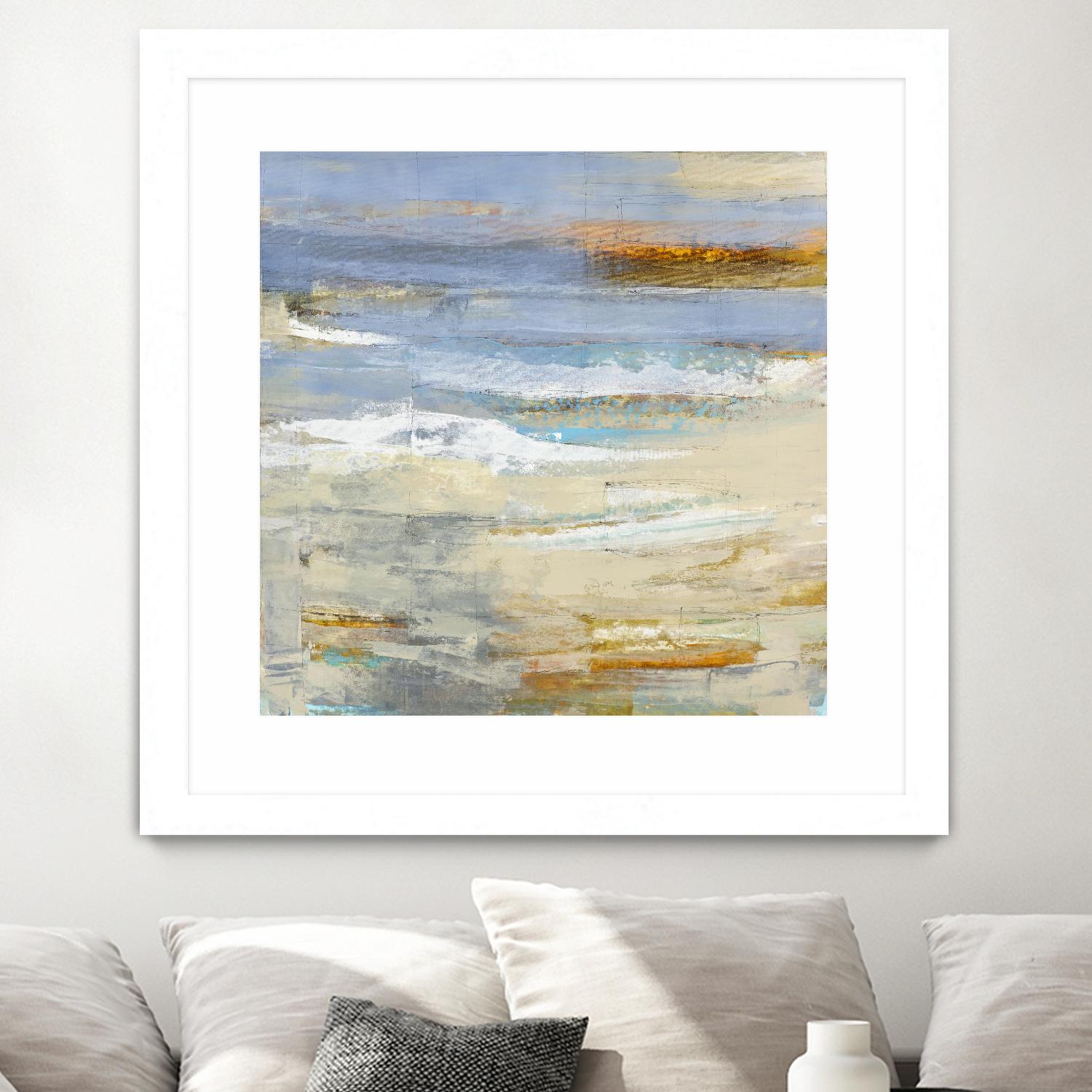 Chalcedony by Harris, Maeve Harris on GIANT ART - beige abstracts paint